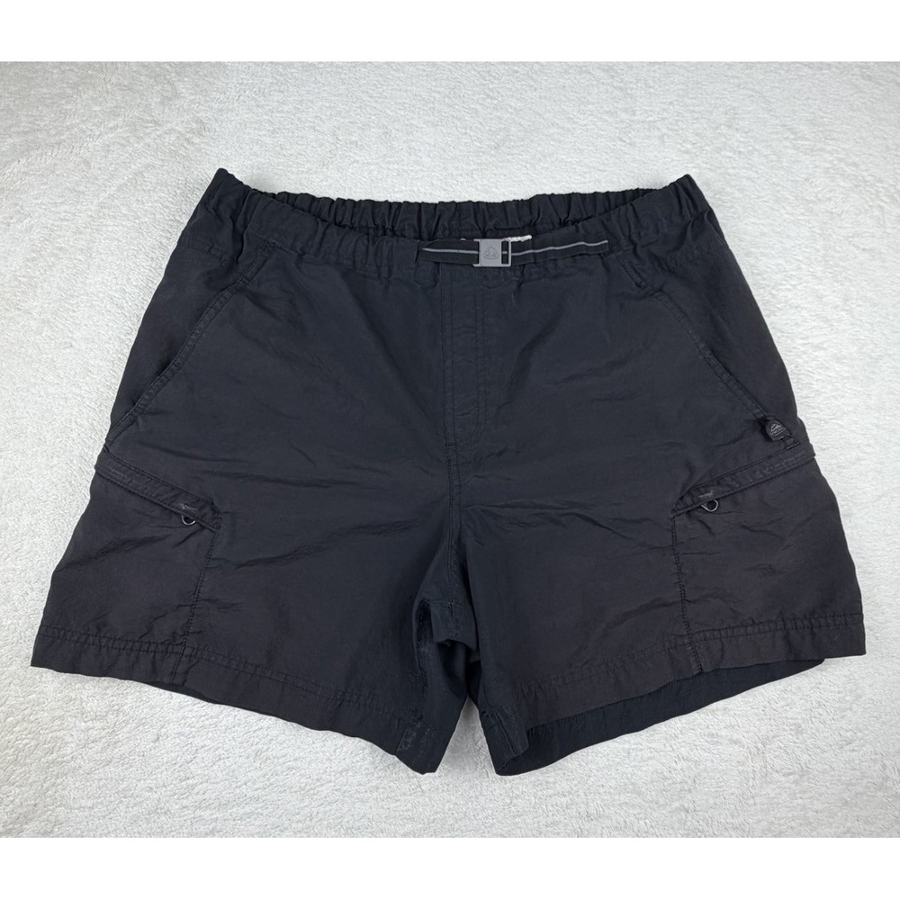 Vintage Nike ACG‎ Trail Shorts Men's Large Black Outdoor Hiking Y2K